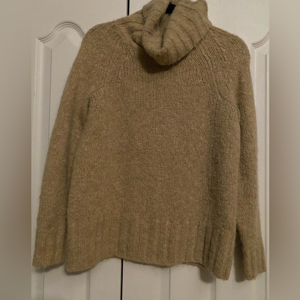 Babaton Beige Knit Sweater Alpaca blend